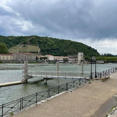 La Batellerie, Vue Sur Rhone Villa Tain-lʼHermitage Exteriör bild
