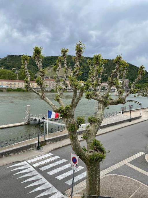 La Batellerie, Vue Sur Rhone Villa Tain-lʼHermitage Exteriör bild