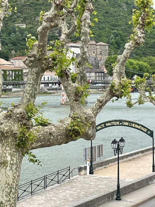 La Batellerie, Vue Sur Rhone Villa Tain-lʼHermitage Exteriör bild
